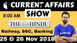 25 26th nov
