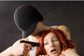 Coercion  - The action or practice of persuading someone to do something by using force or threats.
