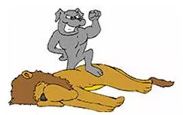 Drubbing  - A beating or serious defeat.