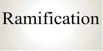 Ramifications - A complex or unwelcome consequence of an action or event.