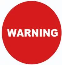 Caveat  - A warning to consider something before taking any more action.