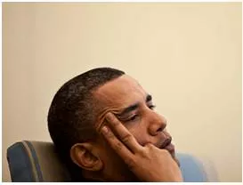 Ponder  - To think carefully about something, especially for a noticeable length of time: