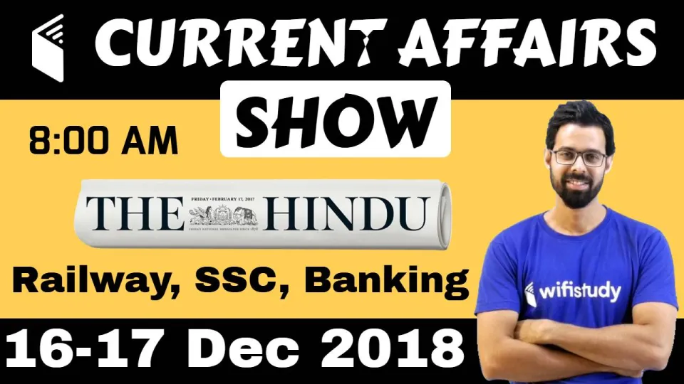 16 17th dec 2018