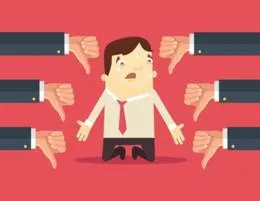 Disparaging  - Expressing the opinion that something is of little worth.