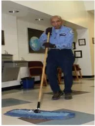Custodian  - A person who has responsibility for taking care of or protecting something.