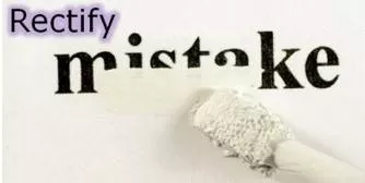 Rectify  - To remove errors, defects, deficiencies, or deviations from.