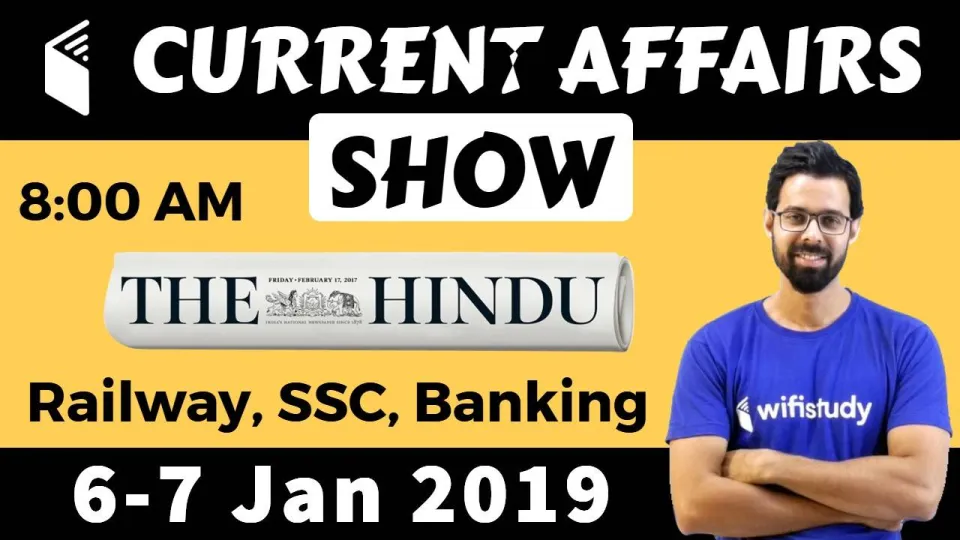 6 7th jan  2019
