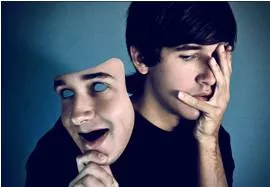 FaÃ§ade  - A false appearance that makes someone or something seem more pleasant or better than they really are.