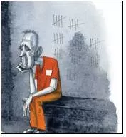 Incarceration  - The state of being confined in prison.