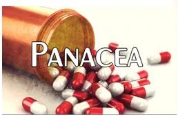 Panacea  - A solution or remedy for all difficulties or diseases.