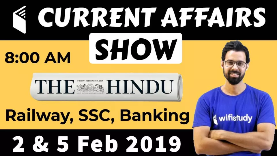 2 & 5 feb 2019