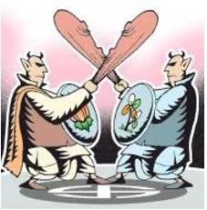 Dharna drama