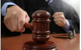 Adjudicate  - To make a formal decision about something.