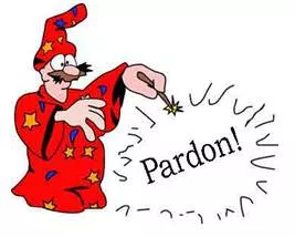 Amnesty  - An official pardon for people who have been convicted of political offences.