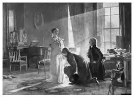 Accession  - The act or process by which someone rises to a position of honor or power.