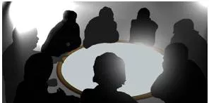 Collusion  - A secret cooperation or deceitful agreement in order to deceive others, although not necessarily illegal