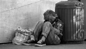 Penury  - Meaning: A state of extreme poverty or destitution