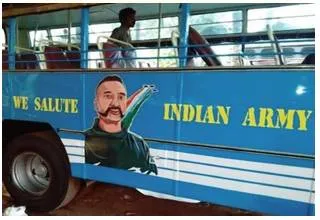 The jawan on the border  on bjp's prospects in 2019