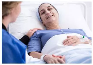 Palliative  - Meaning: (of a treatment or medicine) relieving pain or alleviating a problem without dealing with the underlying cause.