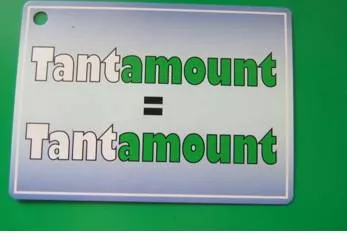 Tantamount  - Meaning: equivalent in seriousness to; virtually the same as.