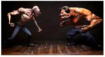 Brutish - Meaning: resembling or characteristic of a brute.