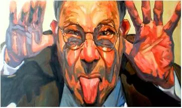 Mockery  - Meaning: teasing and contemptuous language or behaviour directed at a particular person or thing.