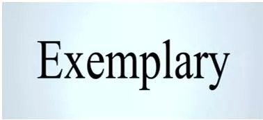 Illustrative - Meaning: serving as an example or explanation.