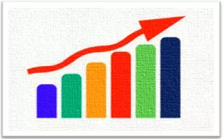 Inflate - Meaning: increase (something) by a large or excessive amount.