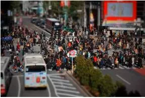 Upheaval  - Meaning: extreme agitation or disorder: radical change