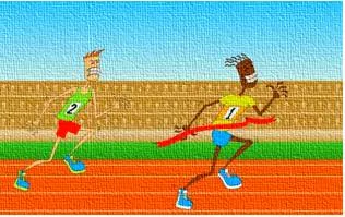Outstrip  - Meaning: to get ahead of; exceed.