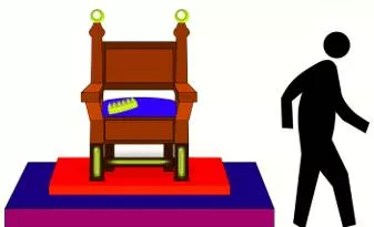 Abdicate  - Meaning: fail to fulfil or undertake (a responsibility or duty); to relinquish (something, such as sovereign power) formally