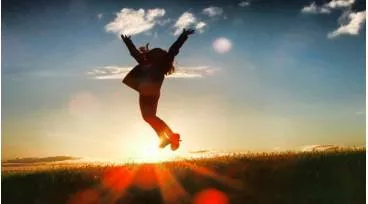 Rejoice - Meaning: feel or show great joy.