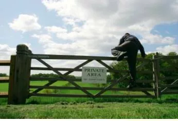 Encroachment  - Meaning: intrusion on a person's territory, rights, etc.