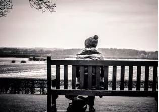 Despondency  - Meaning: low spirits from loss of hope or courage.