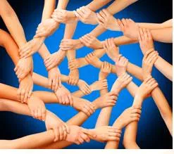 Liaise - Meaning: cooperate on a matter of mutual concern.