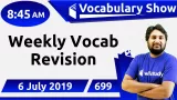 Weekly vocab revision