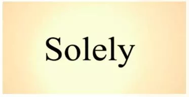 Exclusively  - Meaning: in an exclusive manner; in a way limited to a single person, group, category, method, etc.