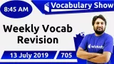 Weekly vocab revision