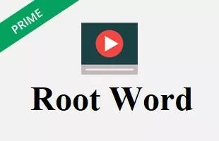 Root word part ii