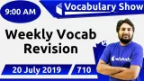 Weekly vocab revision