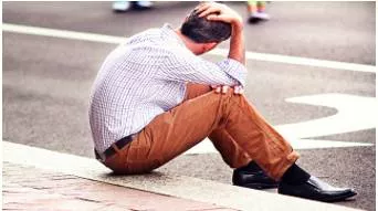 Subdued  - Meaning: (of a person or their manner) quiet and depressed.