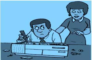 Meddle  - Meaning: interfere in something that is not one's concern.