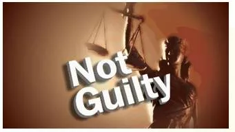 Acquittal  - Meaning: the decision of a court that someone is not guilty.