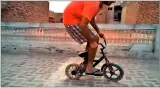 Not a bumpy cycle ride