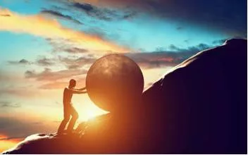 Persevere  - Meaning: to try to do or continue doing something in a determined way, despite having problems.