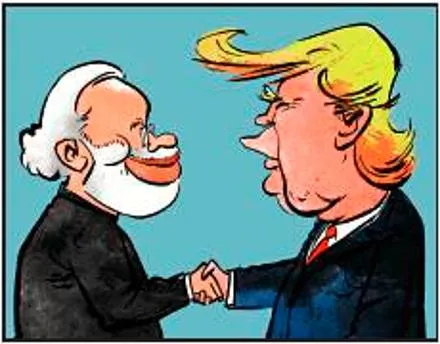 Modi trump tango