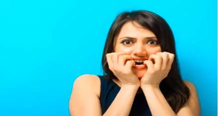 Apprehensive  - Meaning: feeling worried about something that you are going to do or that is going to happen.