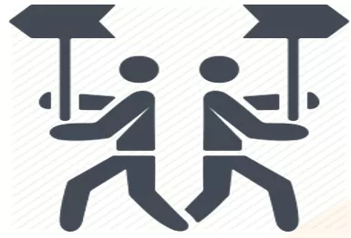 Dissension  - Meaning: arguments and disagreement, especially in an organization, group, political party, etc.
