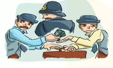 Malfeasance  - Meaning: The doing of a wrongful or illegal act, esp. by a public official.