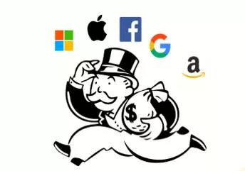 Monopolize - Meaning: To have or take control of the largest part of something so that other people are prevented from sharing it.
